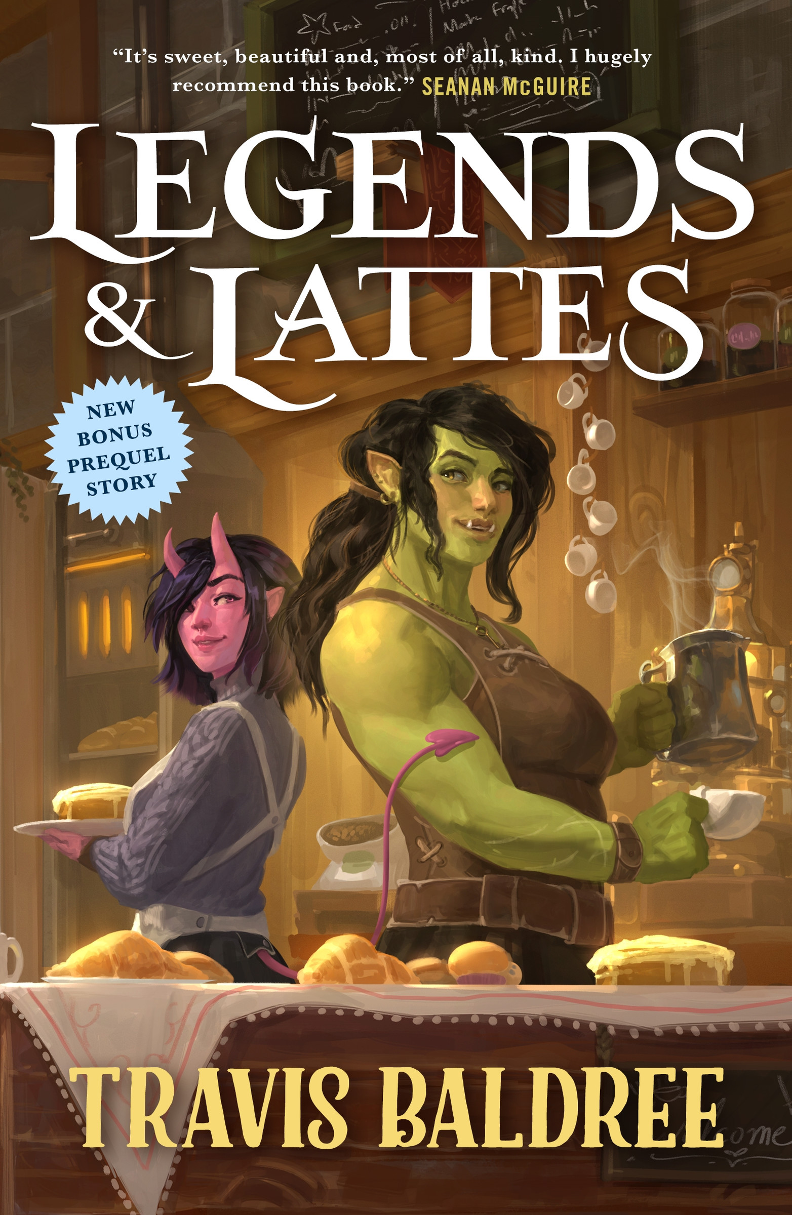 Legends & Lattes - A Novel of High Fantasy and Low Stakes | Baldree, Travis