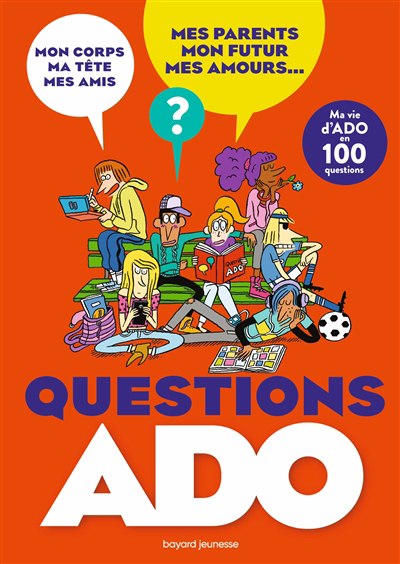 Questions ado : ma vie d'ado en 100 questions | Szapiro, Nathalie