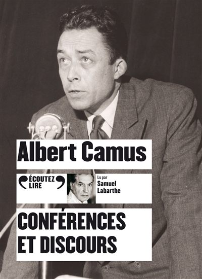 AUDIO- Conférences et discours (CD) | Camus, Albert