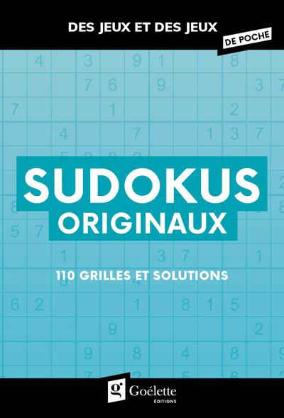 Sudokus originaux : 110 grilles et solutions | 