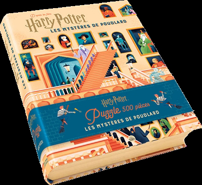 Harry Potter : les mystères de Poudlard : puzzle 500 pièces | Casse-têtes
