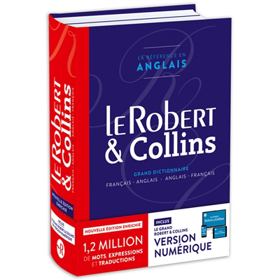 Robert & Collins : grand dictionnaire français-anglais, anglais-français (Le) | 