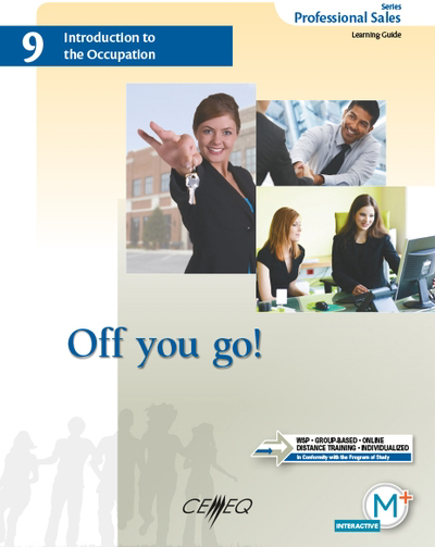 Introduction to the Occupation : 5821-09-G : Off you go! | 