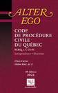 Code de procédure civil / Code of civil procedure 2022-2023 | collectif