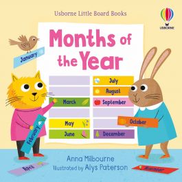 Little Board Books: Months of the Year | Milbourne, Anna
