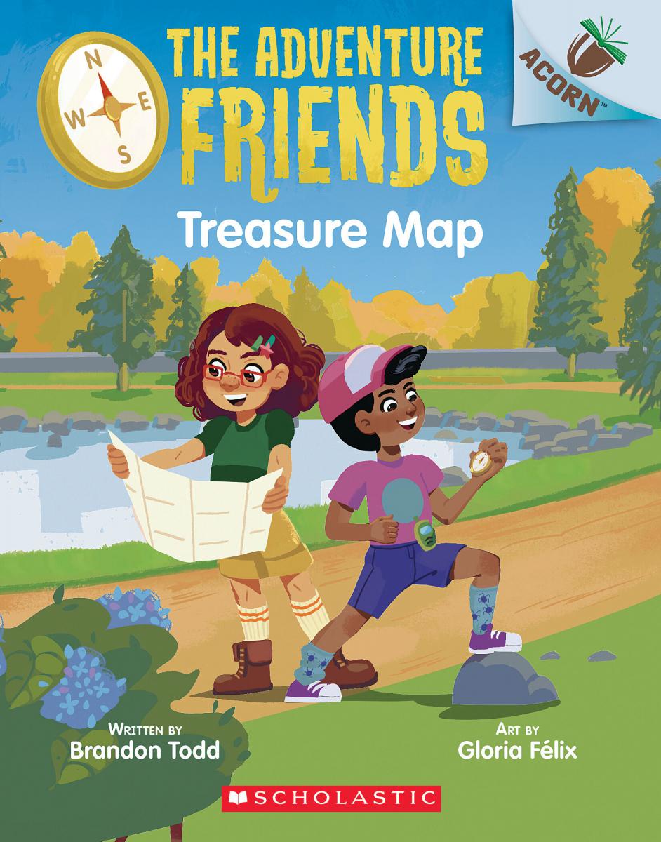 Treasure Map: An Acorn Book (The Adventure Friends #1) | Todd, Brandon