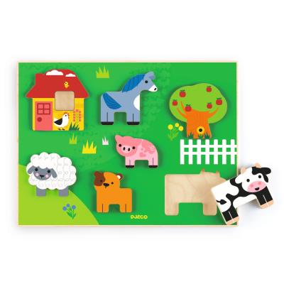 Casse-tête 7 - Puzzle bois / Farm Story | Puzzle en bois