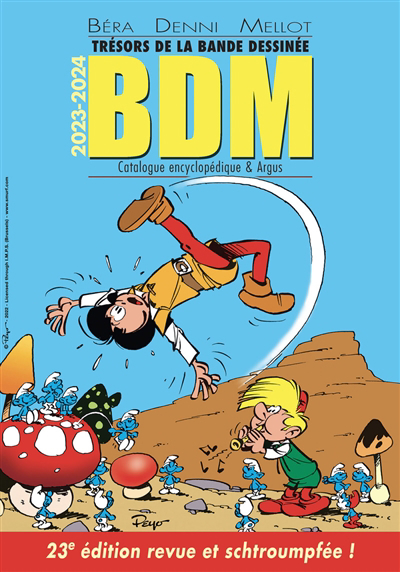 Trésors de la bande dessinée : BDM : catalogue encyclopédique & argus, 2023-2024 | Mellot, Philippe