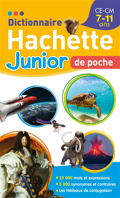 Dictionnaire Hachette junior de poche : CE, CM, 7-11 ans | Inizan, Claire