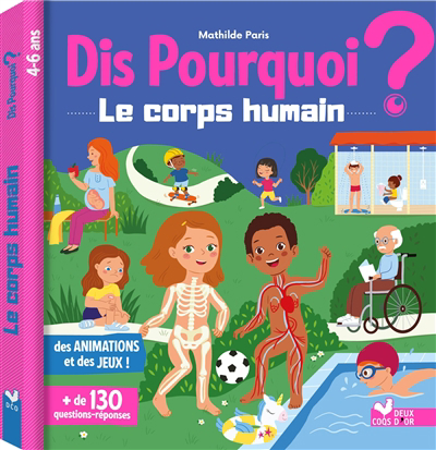 Corps humain : 4-6 ans (Le) | Paris, Mathilde