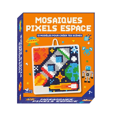Mosaïques pixels espace : 13 modèles pour créer tes scènes | Bricolage divers
