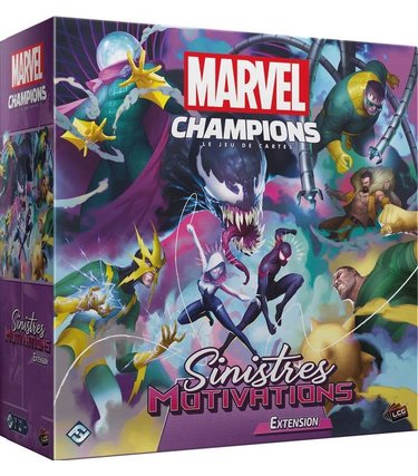 Marvel Champions - extension : Sinister Motives  | Jeux de stratégie