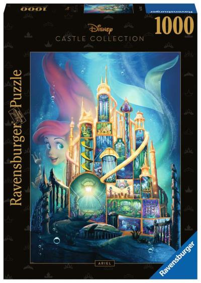 Casse-tête 1000 - Disney Castles: Ariel | Casse-têtes
