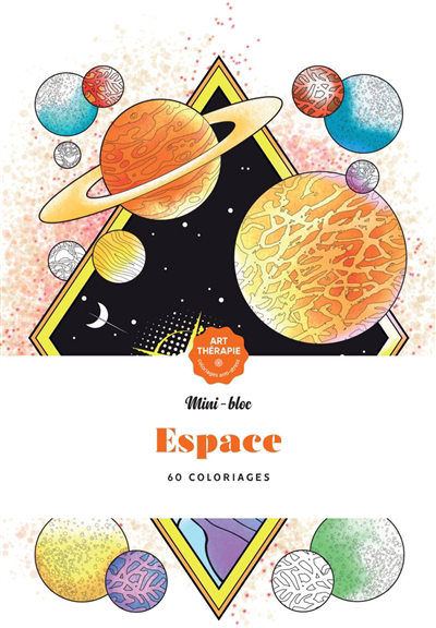 Espace : 60 coloriages | Guérin, Jean-Luc