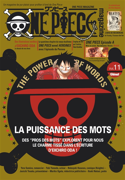 One Piece magazine T.11 - La puissance des mots | Oda, Eiichiro