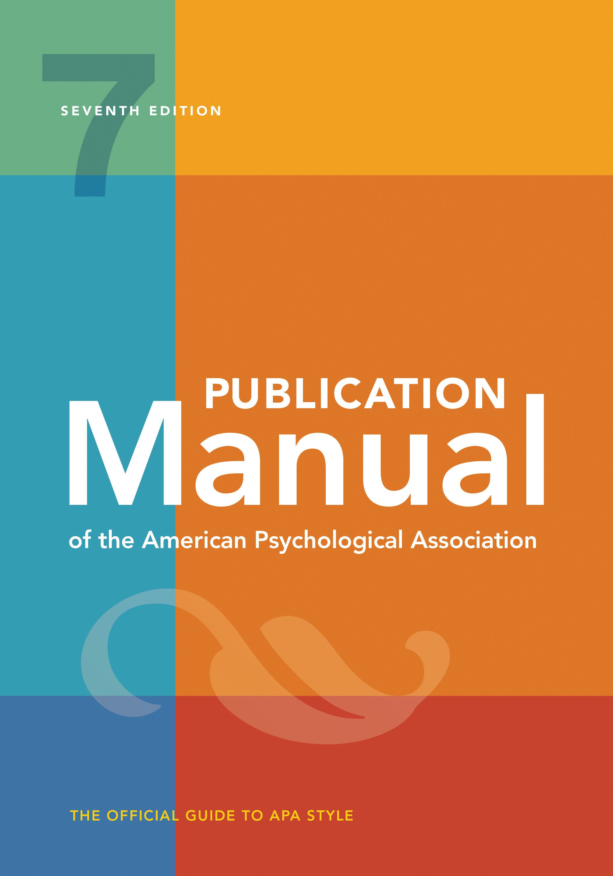 Publication Manual (OFFICIAL) 7th Edition of the American Psychological Association | 
