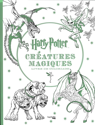 Harry Potter : créatures magiques : livre de coloriage | 