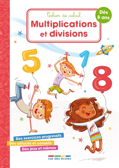 Multiplications et divisions : cahier de calcul | Roussel, Christophe