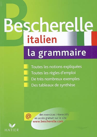 Bescherelle italien, la grammaire | Genot, Gérard