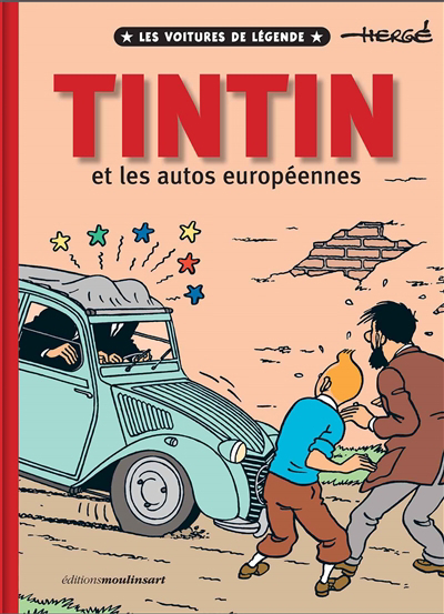 Tintin et les autos européennes : les voitures de légende | 