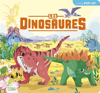 dinosaures : livre pop-up (Les) | Jugla, Cécile