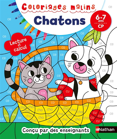 chatons (Les) : lecture et calcul, 6-7 ans | Duquesne, Vincent