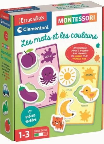 Montessori - Les mots et les couleurs | Logique
