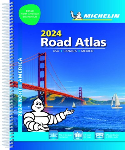 Michelin North America Road Atlas 2024 | Collectif