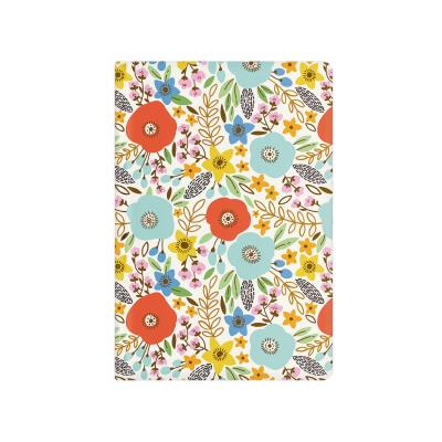 Cahier de notes - Fleurs colorées | Papeterie fine