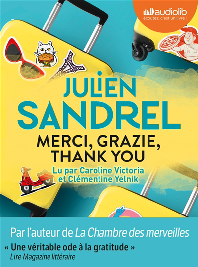 AUDIO - Merci, grazie, thank you CD MP3 | Sandrel, Julien