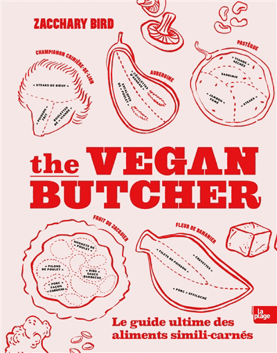 The vegan butcher : le guide ultime des aliments simili-carnés | Bird, Zacchary