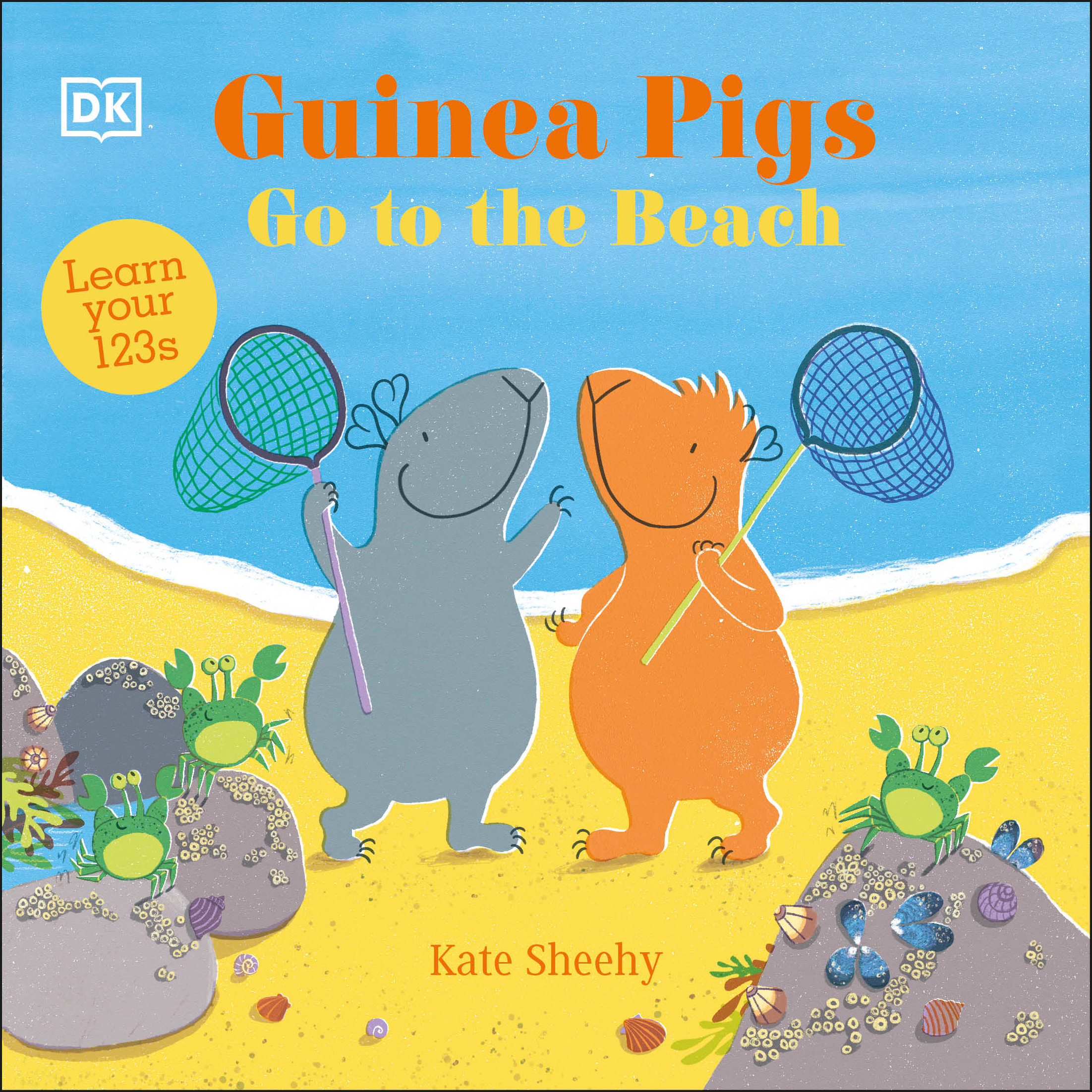 Guinea Pigs Go to the Beach : Learn Your 123s | Sheehy, Kate