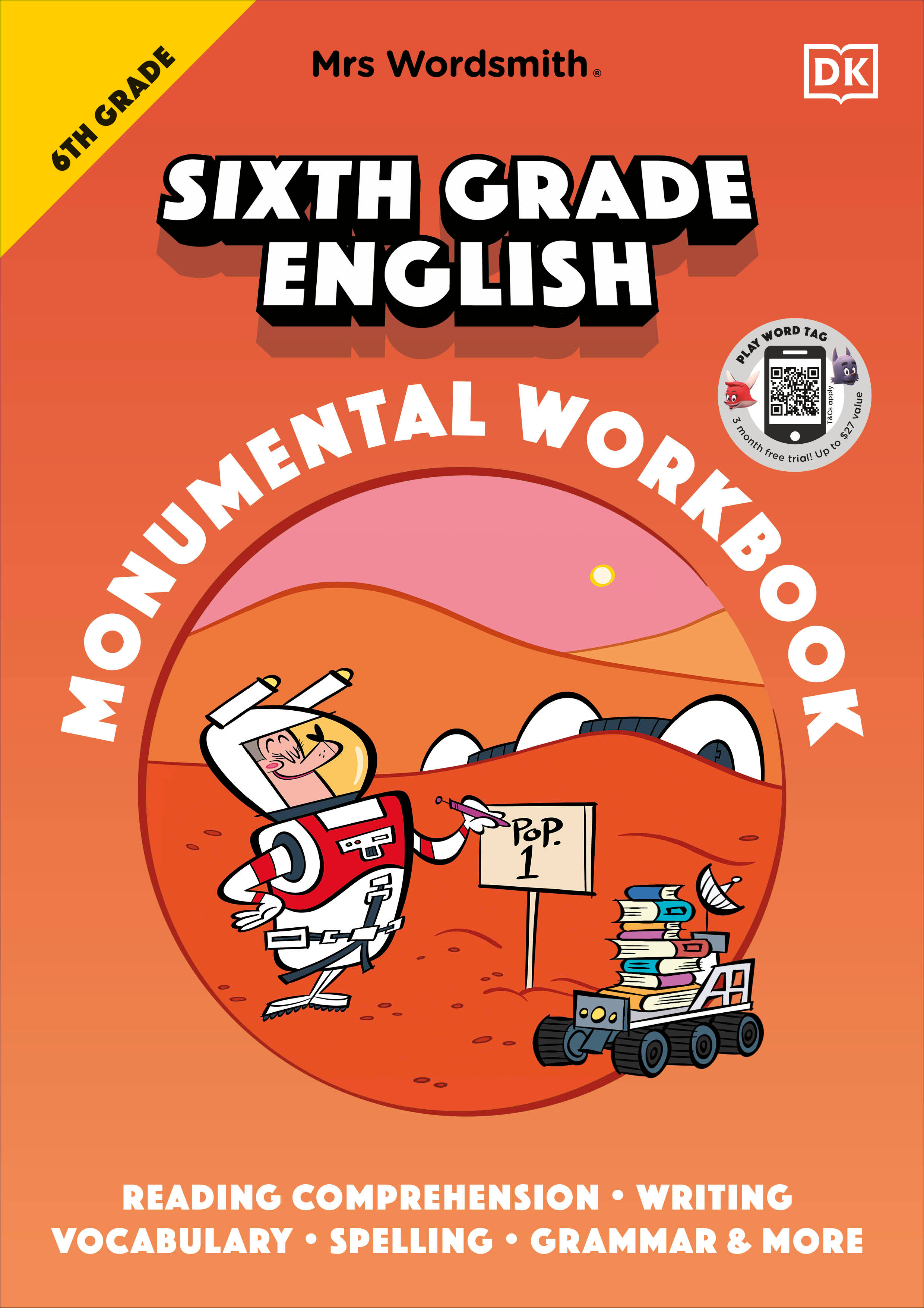 Mrs Wordsmith 6th Grade English Monumental Workbook | Mrs Wordsmith