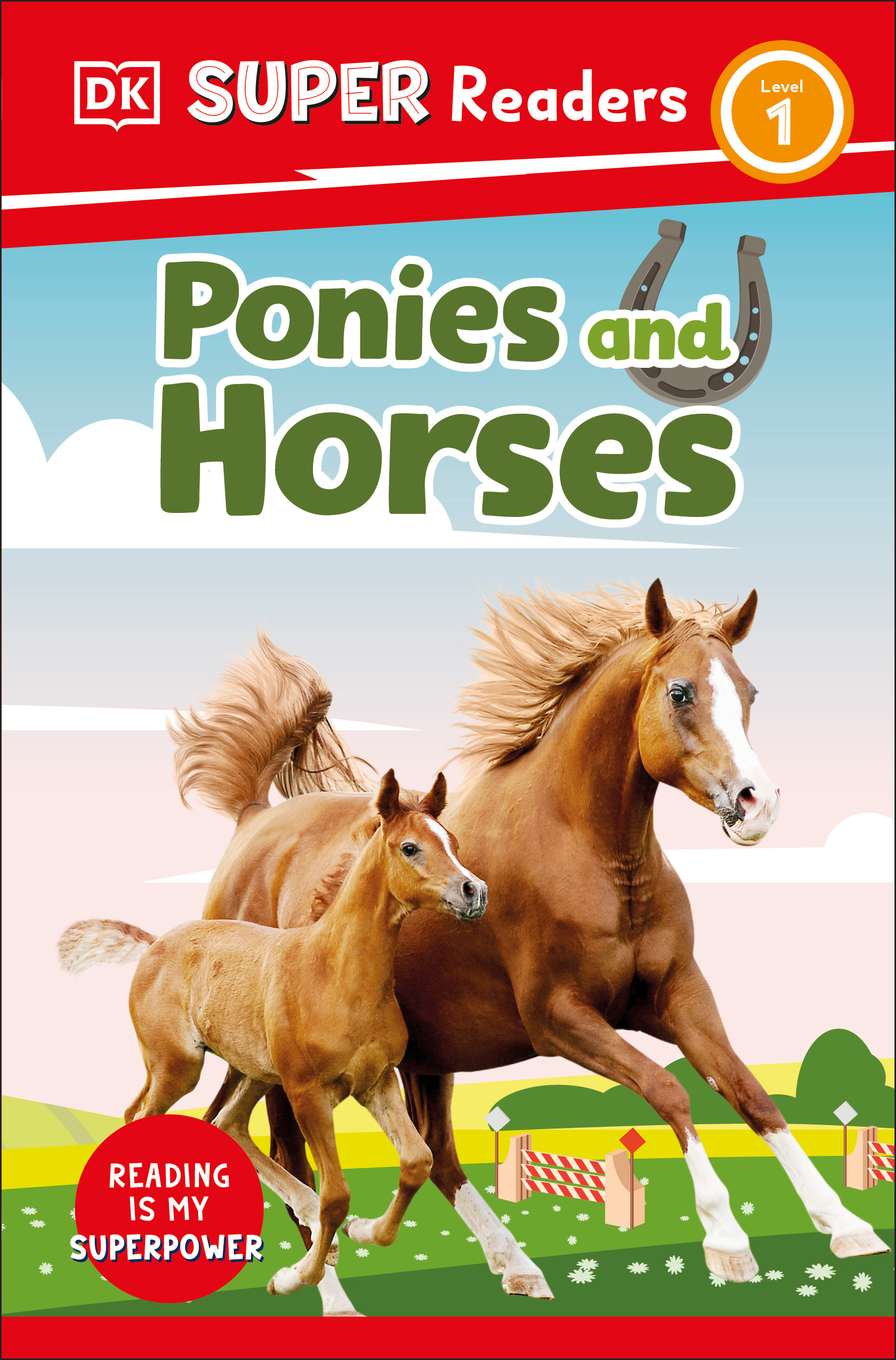 DK Super Readers Level 1 - Ponies and Horses | 
