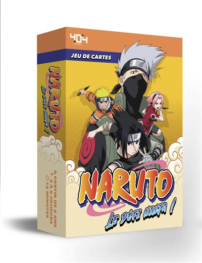 Naruto Mon jeu de cartes - Le défi ninja ! | Enfants 5–9 ans 