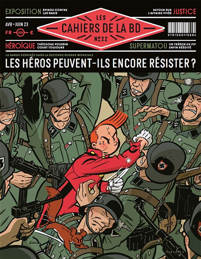 cahiers de la BD, n°22. Les héros peuvent-ils encore résister ? : la bande dessinée dans la Seconde Guerre mondiale (Les) | 