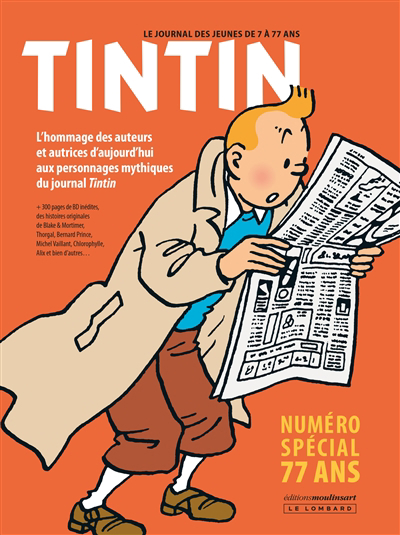 Tintin : numéro spécial 77 ans | 