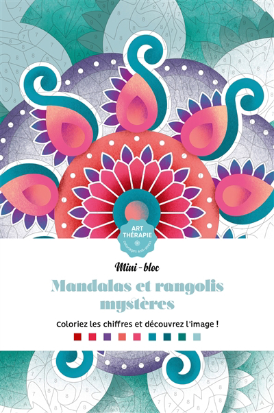 Mandalas et rangolis : coloriages mystères | Lavaud, Nathalie
