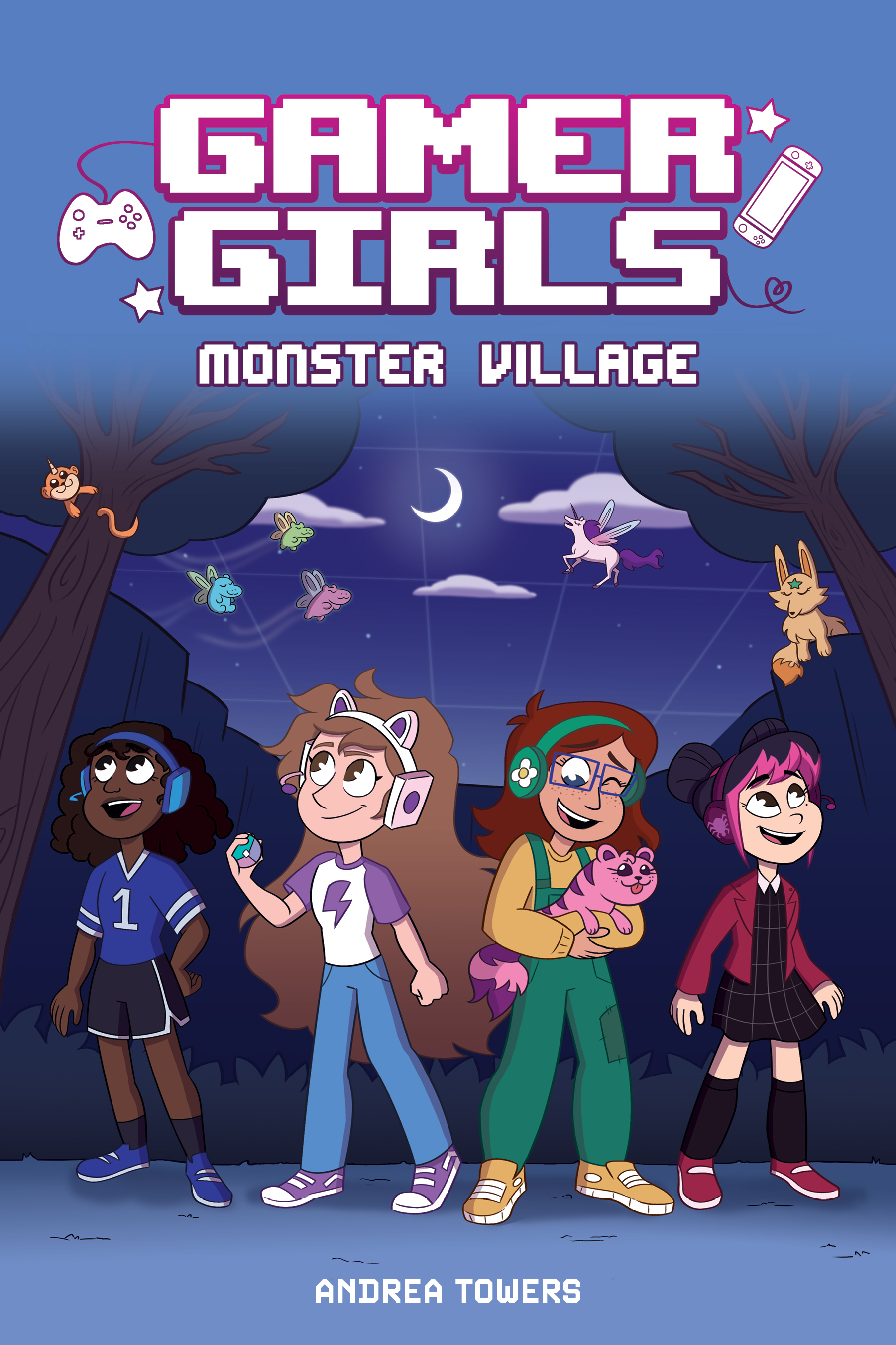 Gamer Girls T.02 - Monster Village | Towers, Andrea