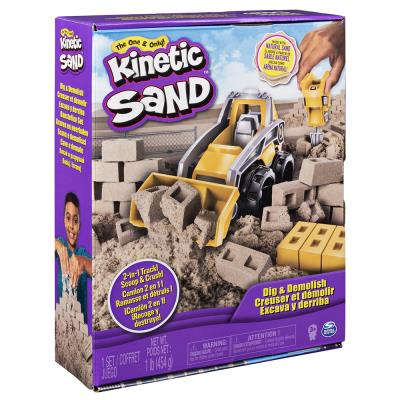 Kinetic Sand - Coffret Creuser et démolir | Bricolage divers