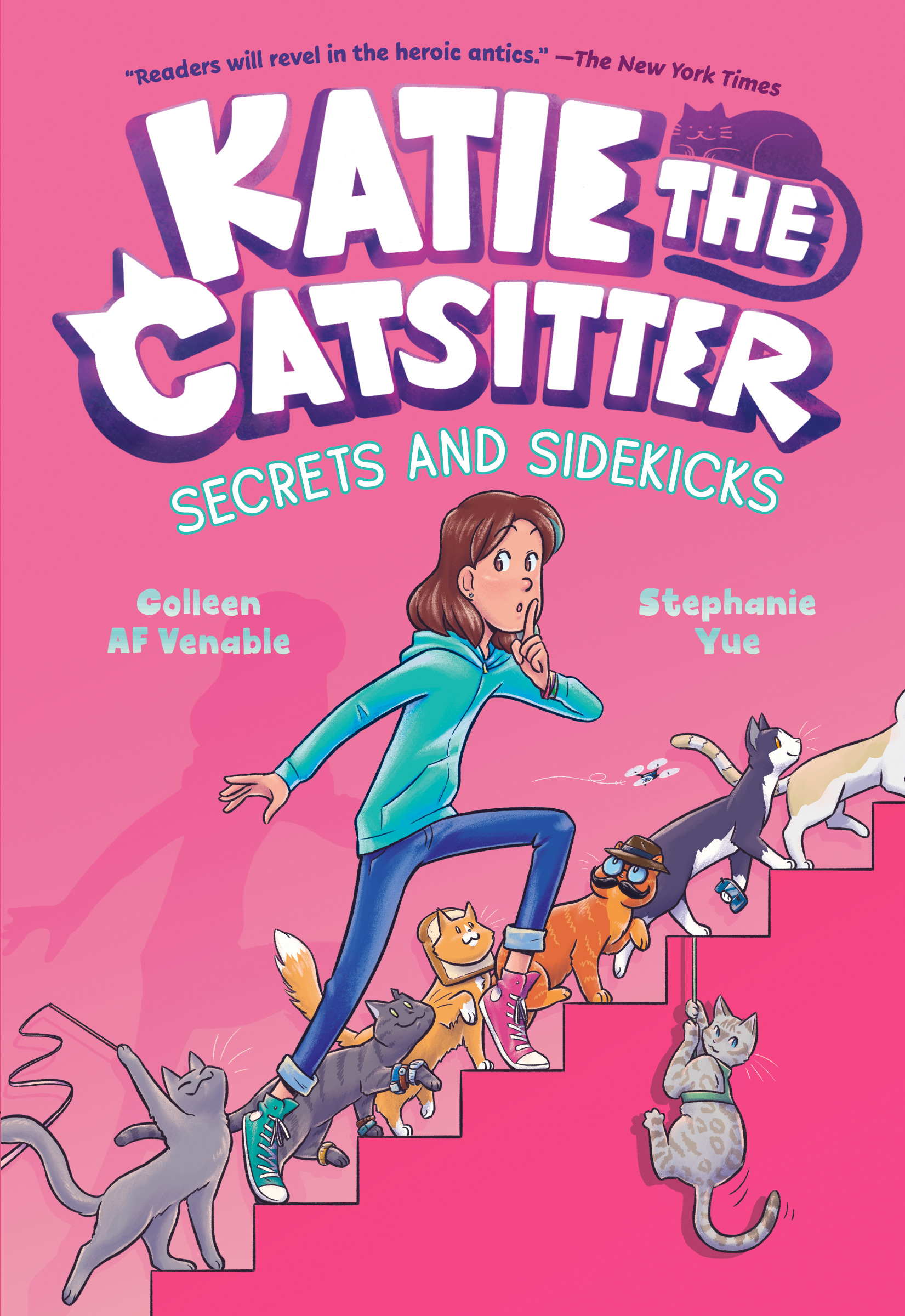 Katie the Catsitter T.03 - Secrets and Sidekicks : (A Graphic Novel) | Venable, Colleen AF