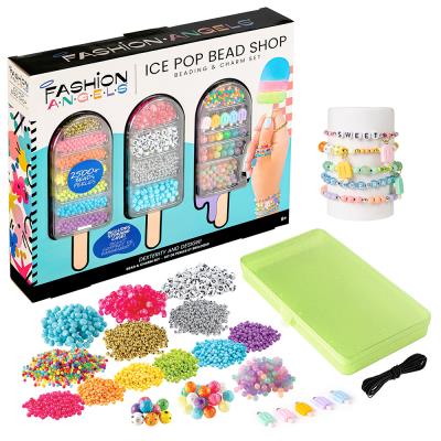 Fashion Angels - Ice Pop Bead Shop - Kit de perles et de breloques | Bijoux et accessoires mode