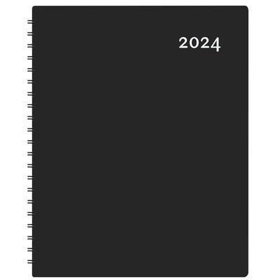 Agenda Maxi Noir Annuel 2024 | 