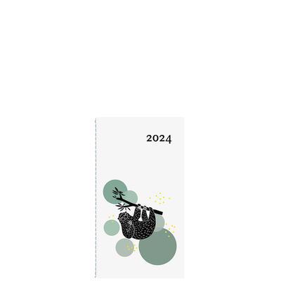 Agenda Mini Paresseux Annuel 2024 | 