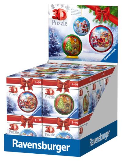 Les boules de Noël de Puzzle 3D (vendu à l'unité) | Casse-têtes