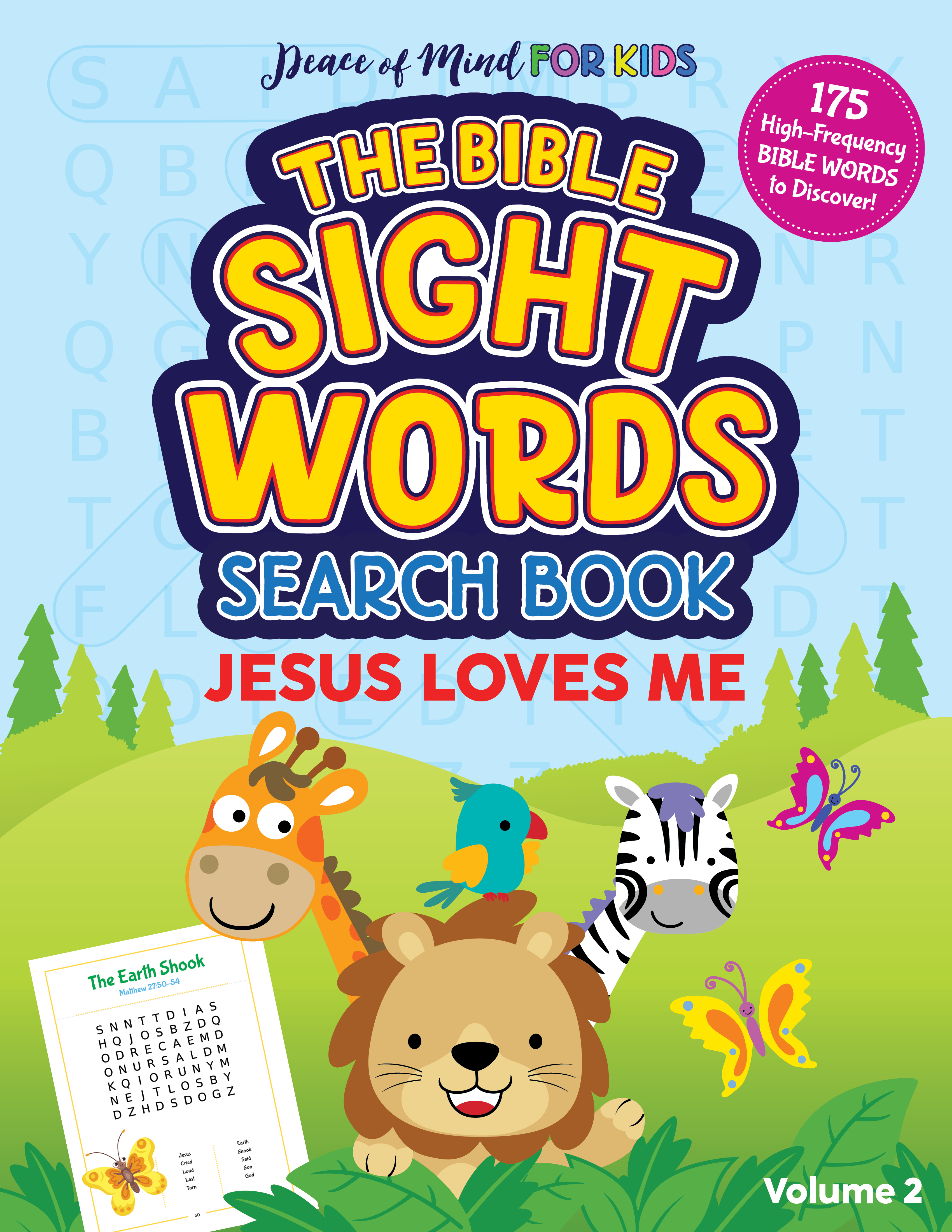 The Bible Sight Words Search Book: Jesus Loves Me | 