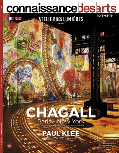Chagall, Paris-New York ; Paul Klee, peindre la musique : Atelier des lumières, Paris | 