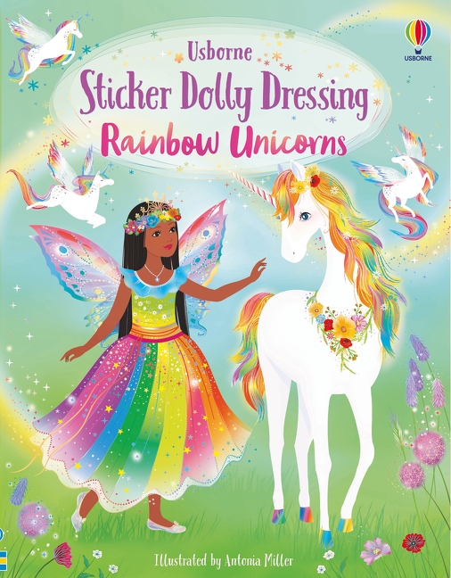 Sticker Dolly Dressing Rainbow Unicorns | Watt, Fiona