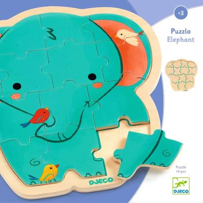 Puzzlo Elephant | Puzzle en bois