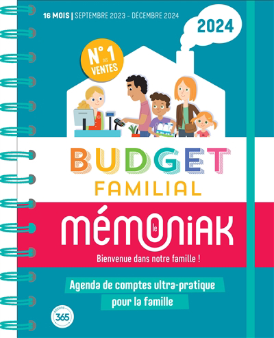Budget familial 2024 : 16 mois, de septembre 2023 à décembre 2024 : tous les outils pour s'organiser en famille | Nesk